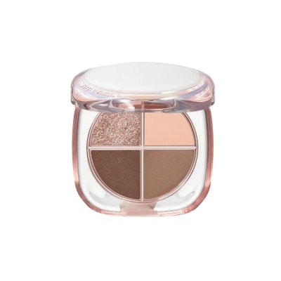 JUDYDOLL Glazed 4-Colors Eyeshadow Palette 01