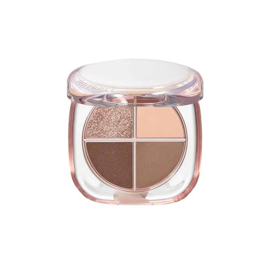 Glazed 4-Colors Eyeshadow Palette 01