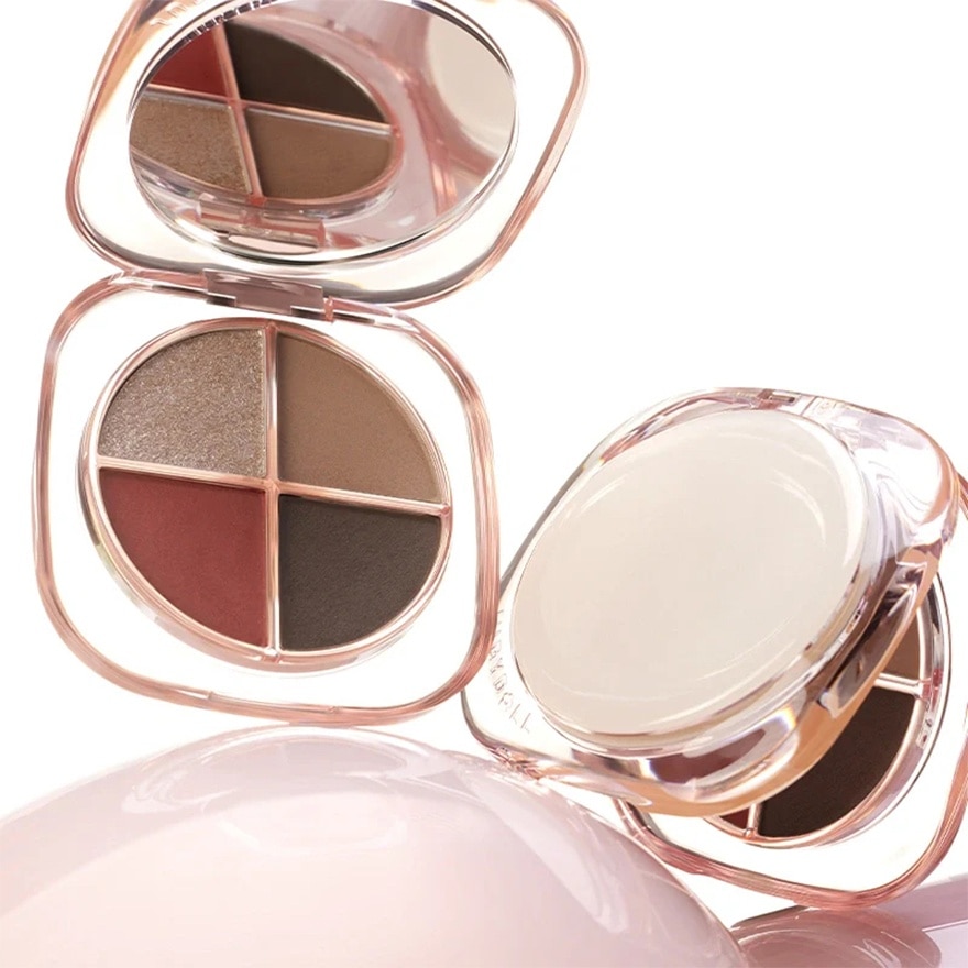 Glazed 4-Colors Eyeshadow Palette 02
