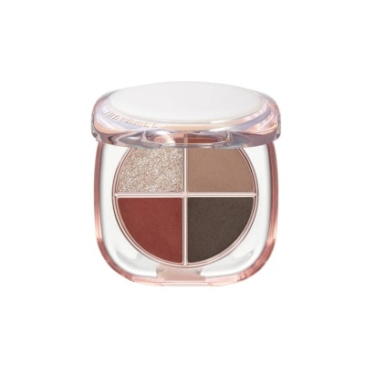JUDYDOLL Glazed 4-Colors Eyeshadow Palette 04
