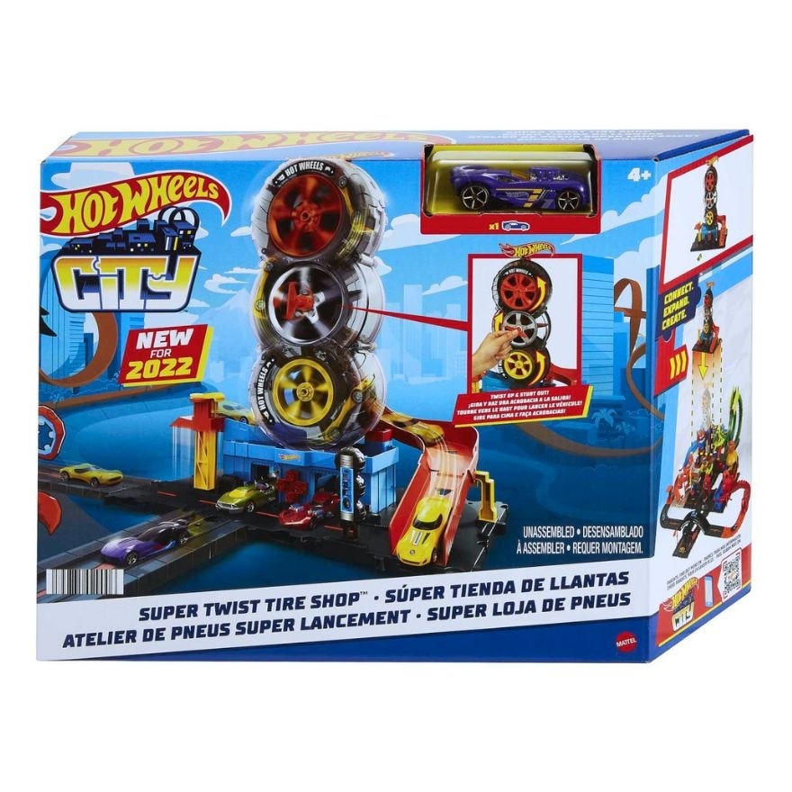 City Super Twist Tire Shop Trackset