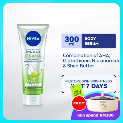 NIVEA - Extra Bright C&AHA Vitamin Body Serum 300ml image