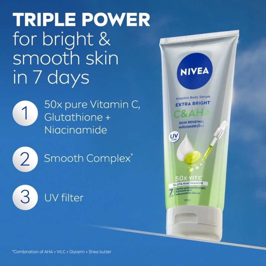 Extra Bright C&AHA Vitamin Body Serum 70ml