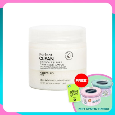 NATURELAB TOKYO Perfect Clean Clarifying Scalp Scrub 230g
