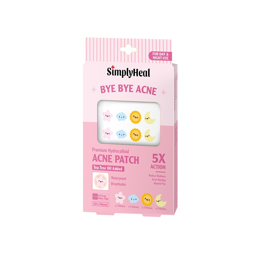 Sweet Weather Day & Night Premium Hydrocolloid Acne Patch 20s