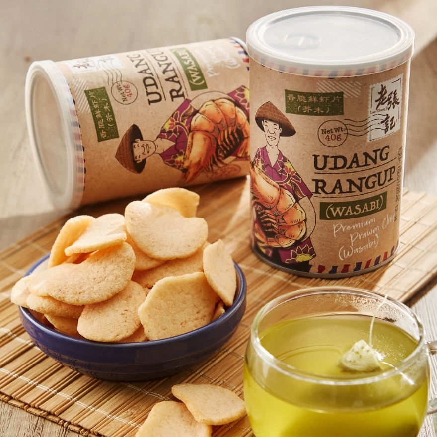 Wasabi Prawn Chips Cracker 95G