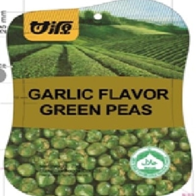 KAN YUENS Garlic Flavor Green Pea Pack 75g