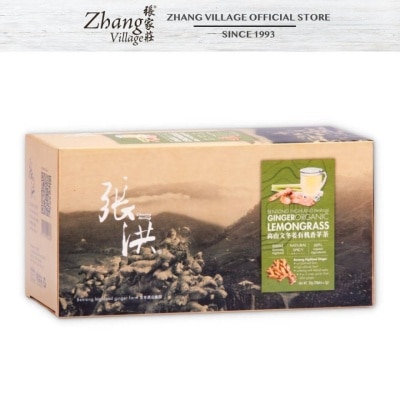 CHEONG HOONG Bentong Highland Ginger Organic Lemongrass Tea Bag Sugar Free 56G (2G X 28 Sachets)