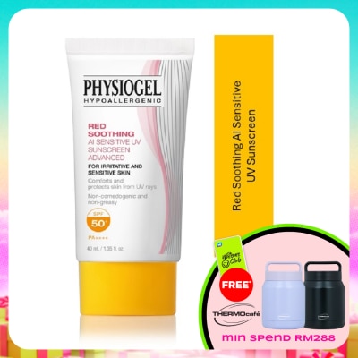 PHYSIOGEL - Red Soothing AI Sensitive UV Sunscreen 40ml