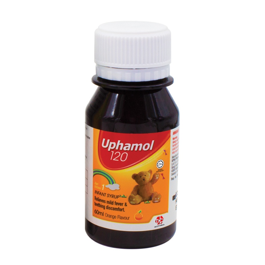120 Suspension Infant Syrup 60ml (Orange Flavour)
