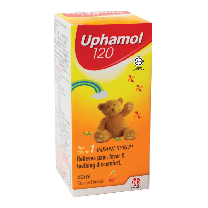 120 Suspension Infant Syrup 60ml (Orange Flavour)