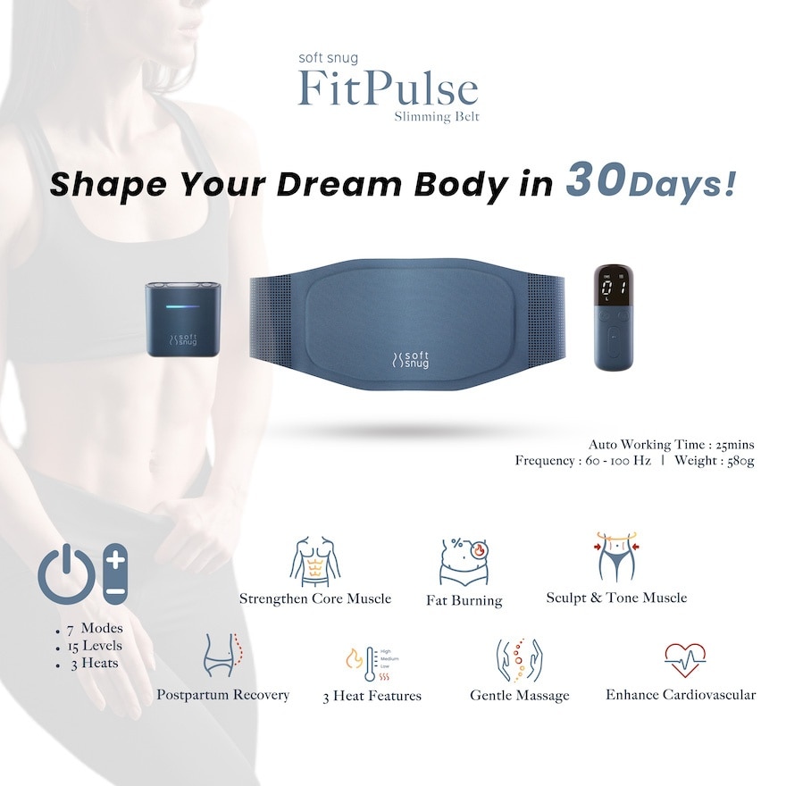 FitPulse Slimming Belt 1s