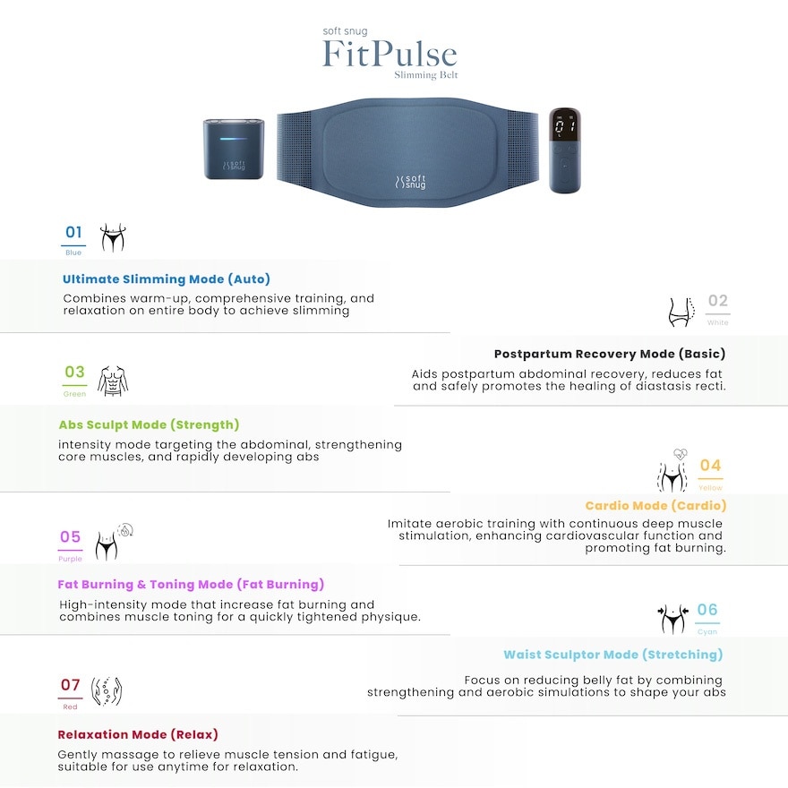 FitPulse Slimming Belt 1s