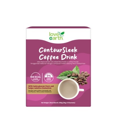 LOVE EARTH Contoursleek Coffee Drink 350g