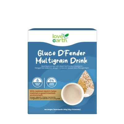 LOVE EARTH Gluco Dfender Multigrain Drink 350g