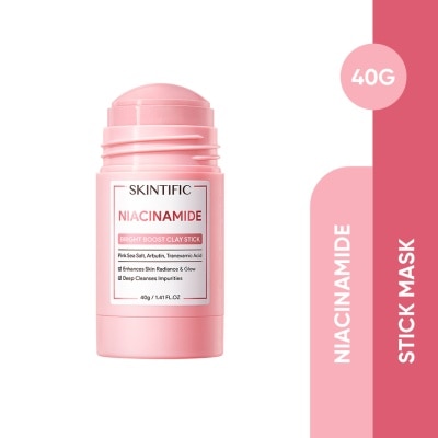 SKINTIFIC - Niacinamide Bright Boost Clay Stick 40G