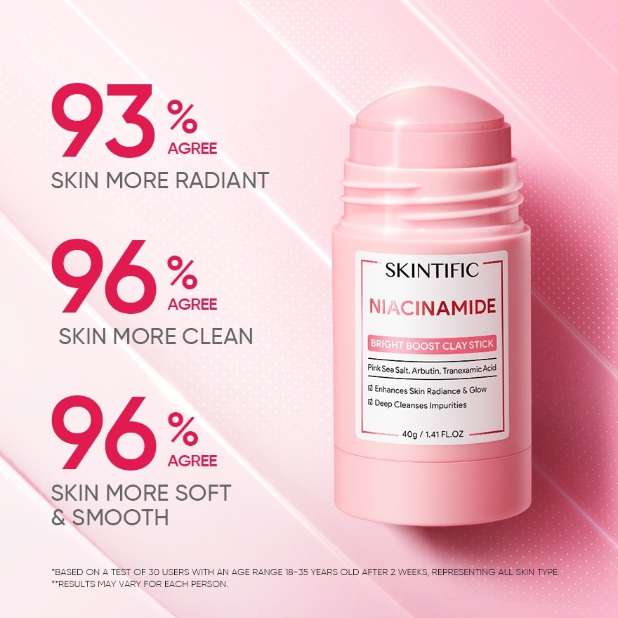 Niacinamide Bright Boost Clay Stick 40g
