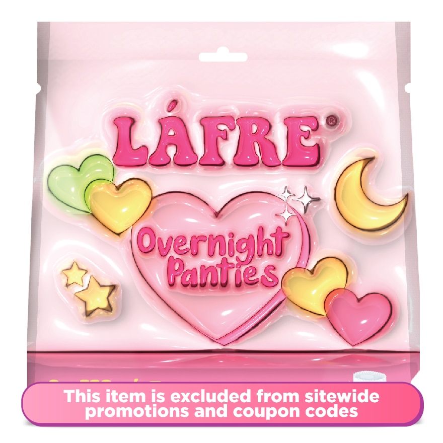 Overnight Panties Large to Extra Large 5s