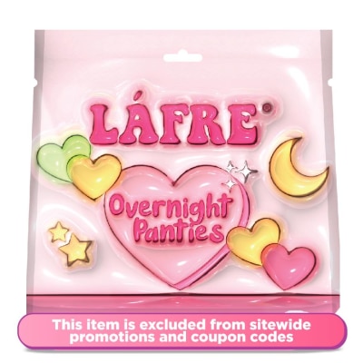 LAFRE Overnight Panties Large to Extra Large 3s