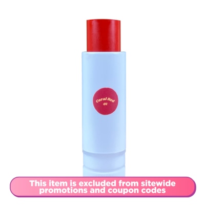 HYGR Bamboo Refillable Natural Tinted Lip Balm in Coral Red 4g