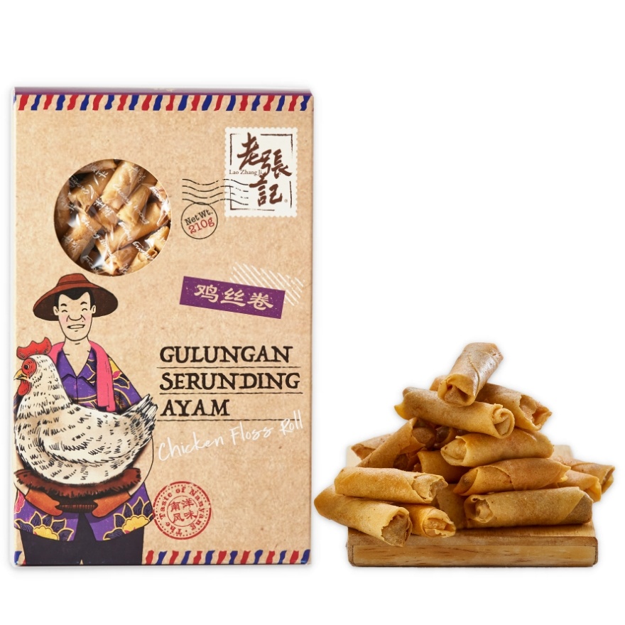 Crisp Chicken Floss Roll 210g