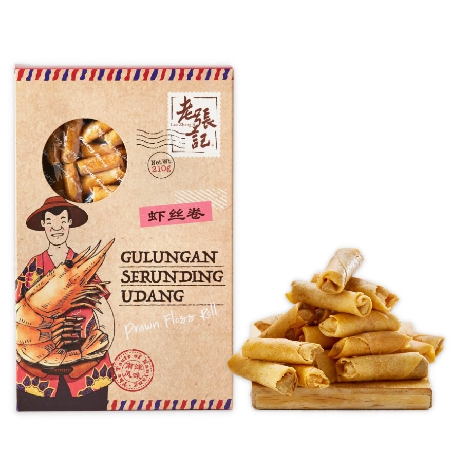 Crisp Prawn Roll Pack 210g