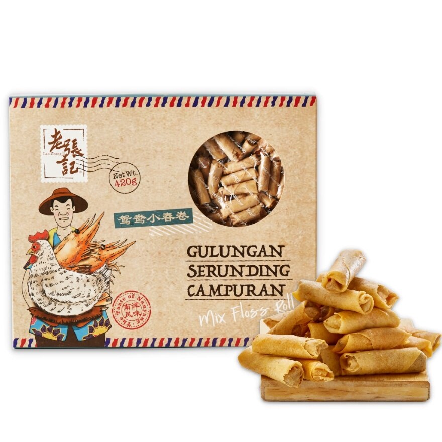 Crisp Mixed Floss Roll Pack 420g