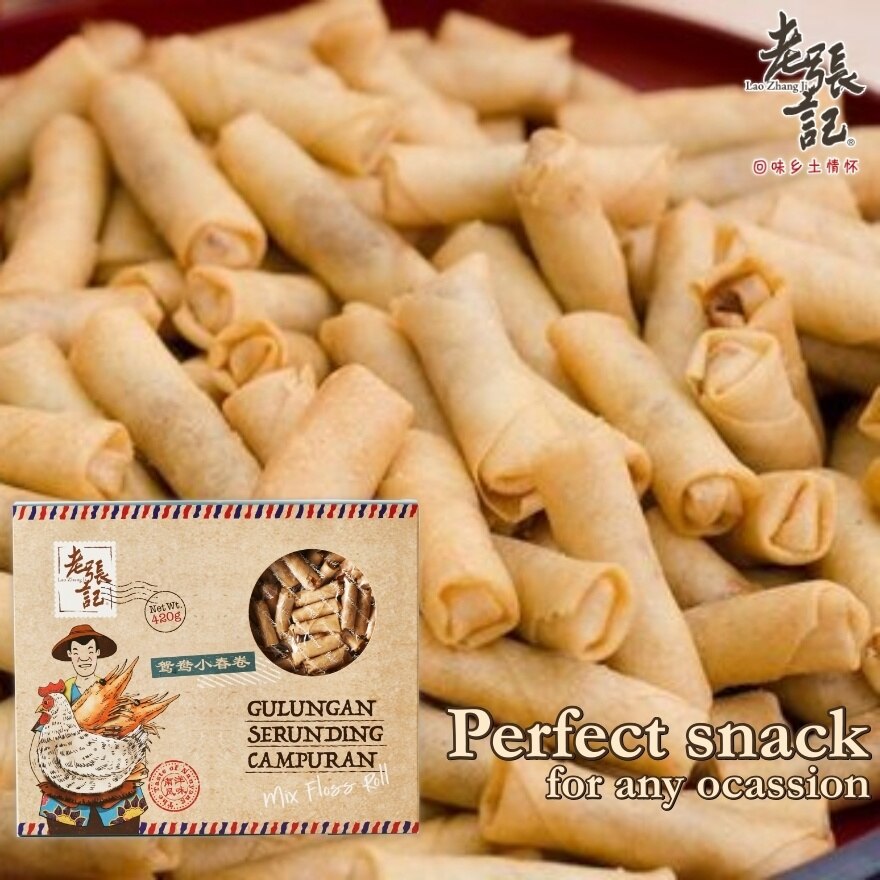 Crisp Mixed Floss Roll Pack 420g