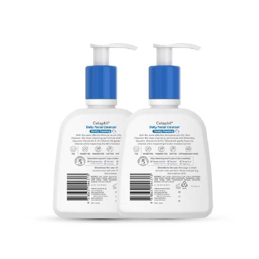 Daily Facial Cleanser 236ml Twin Pack
