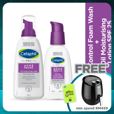 CETAPHIL Pro Acne Cleanser 236ml & Moist 118ml