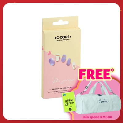 C.CODE Semi Cure Nails Gel Strips 011