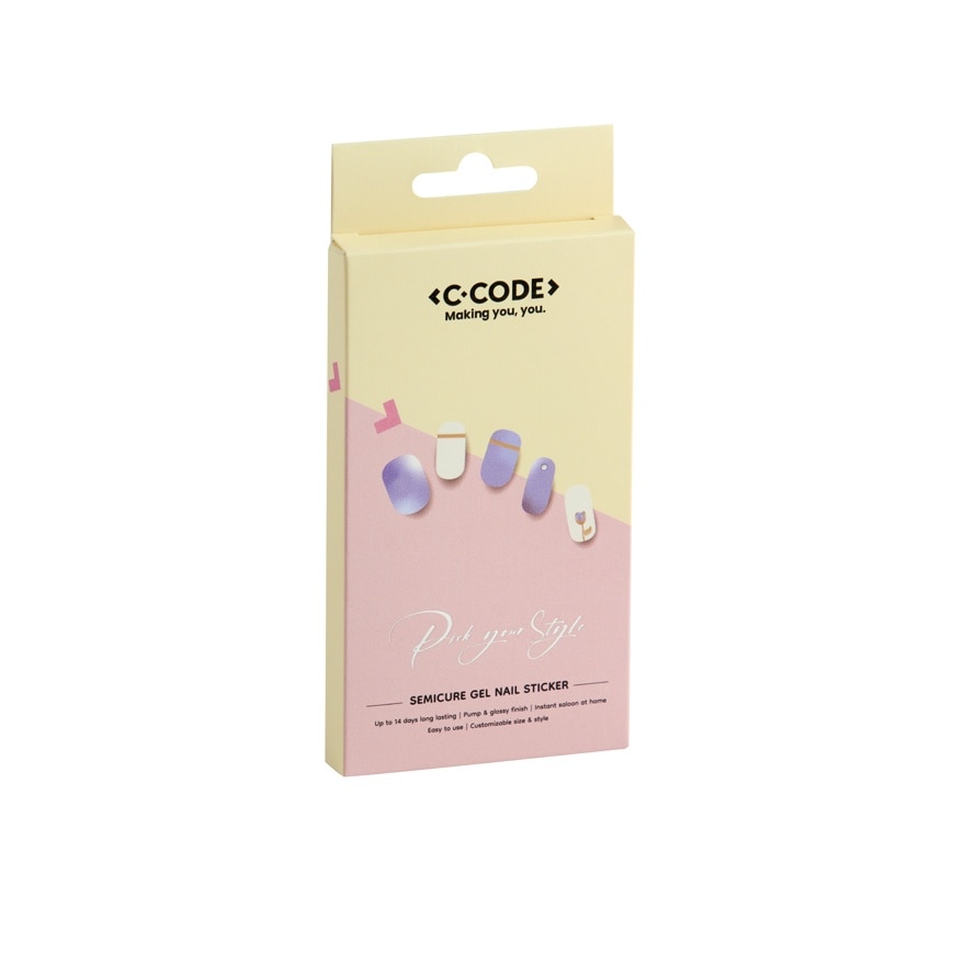 Semi Cure Nails Gel Strips 011