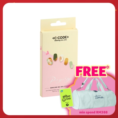 C.CODE Semi Cure Nails Gel Strips 012 1s
