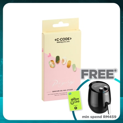 C.CODE Semi Cure Nails Gel Strips 012 1s