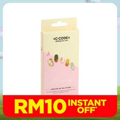 C.CODE Semi Cure Nails Gel Strips 012 1s