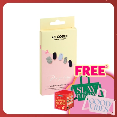 C.CODE Semi Cure Nails Gel Strips 013 1s