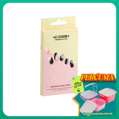 C.CODE - Semi Cure Nails Gel Strips 019 1s