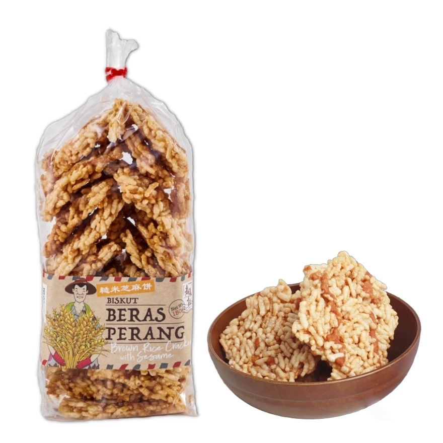 Brown Rice Cracker Pack 160g