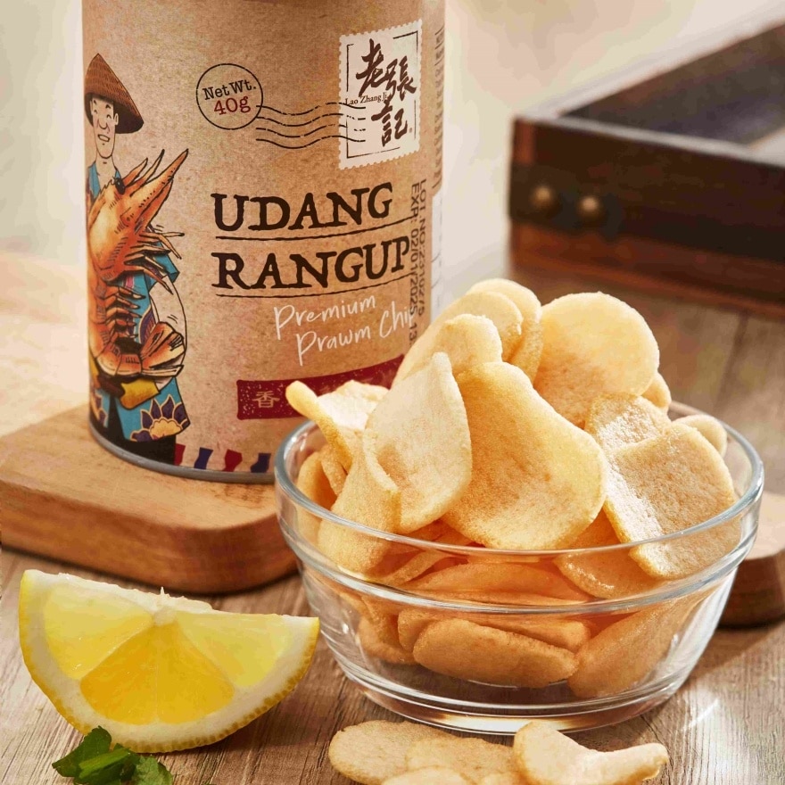 Prawn Chips Small Bottle 40g