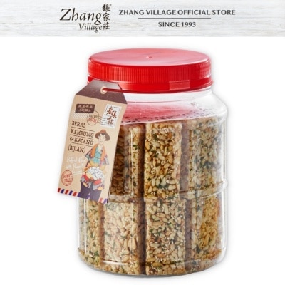 LAO ZHANG JI Puffed Rice With Peanut (Sesame) 450g