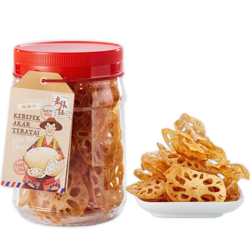 Traditional Lotus Root Chips Bottle 95g