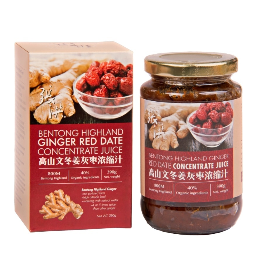 Bentong Highland Ginger Red Dates Concentrate Juice 390G