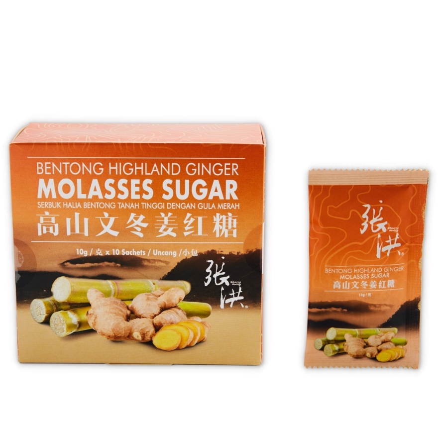 Bentong H/Ginger Molasses Sugar 10 Sachets X 10G