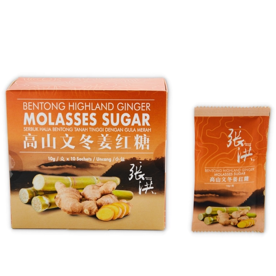 Bentong H/Ginger Molasses Sugar 10 Sachets X 10G