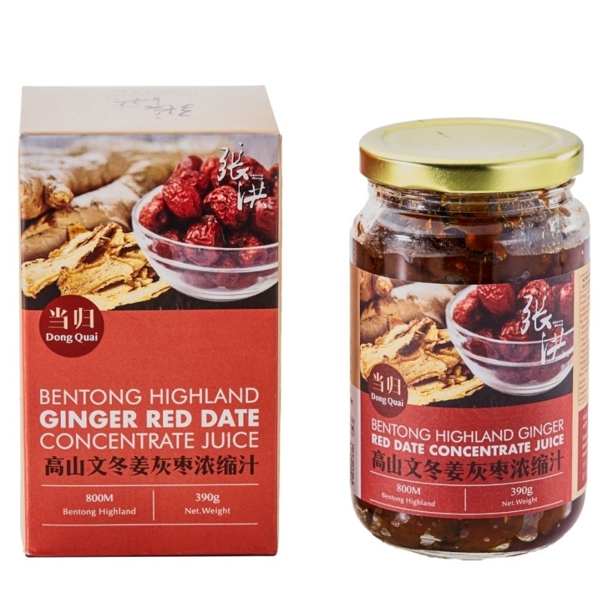Dong Guai Bentong H/Ginger Red Dates Concentrate Juice 390G