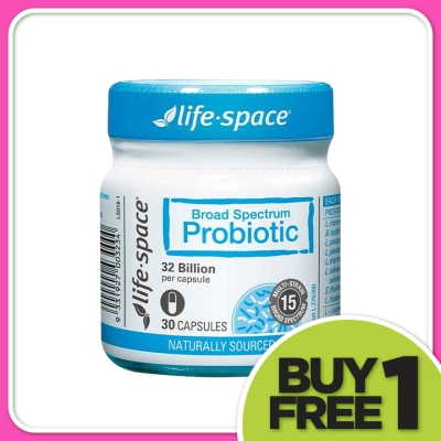 LIFE SPACE Broad Spectrum Probiotic 30 capsules