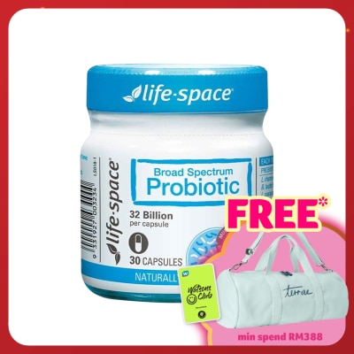 LIFE SPACE Broad Spectrum Probiotic 30 capsules