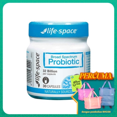LIFE SPACE - Broad Spectrum Probiotic 30 capsules