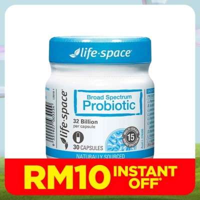 LIFE SPACE Broad Spectrum Probiotic 30 capsules