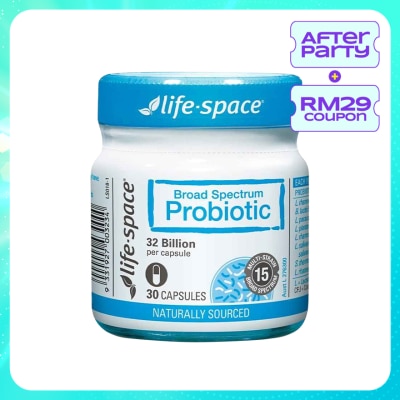 LIFE SPACE Broad Spectrum Probiotic 30 capsules